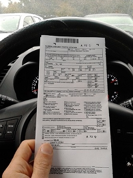 Florida traffic ticket